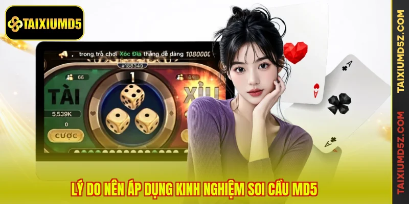 Lý do nên áp dụng kinh nghiệm soi cầu MD5