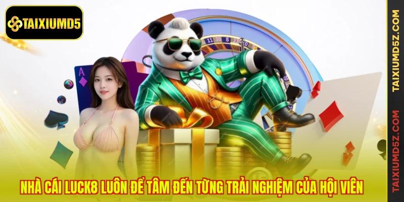 Nhà cái LUCK8 luôn để tâm đến từng trải nghiệm của hội viên
