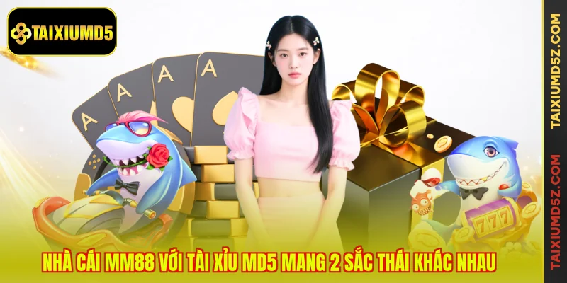 Nhà cái MM88 với Tài Xỉu MD5 mang 2 sắc thái khác nhau