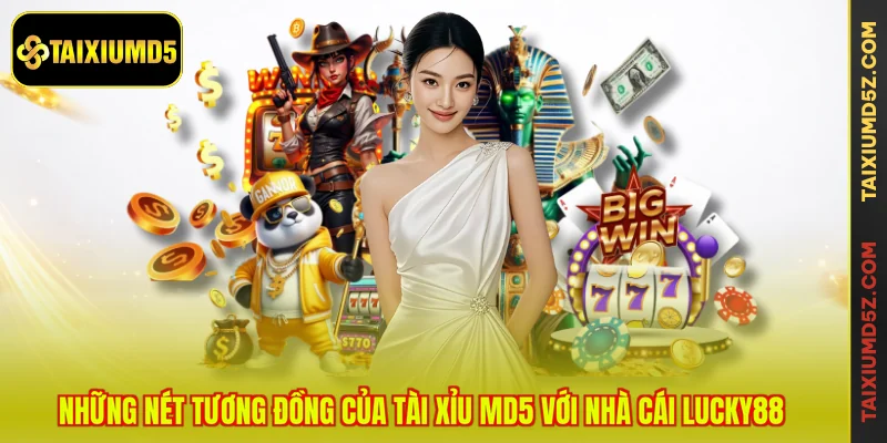 Những nét tương đồng của Tài Xỉu MD5 với nhà cái LUCKY88