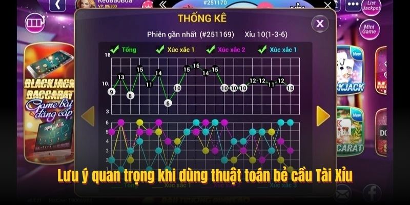 Lưu ý khi sử dụng mẹo bẻ cầu tài xỉu